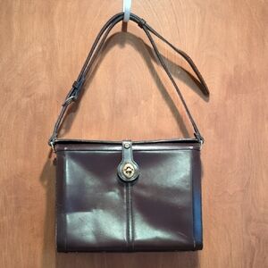 Vintage John Romain Leather Shoulder Bag